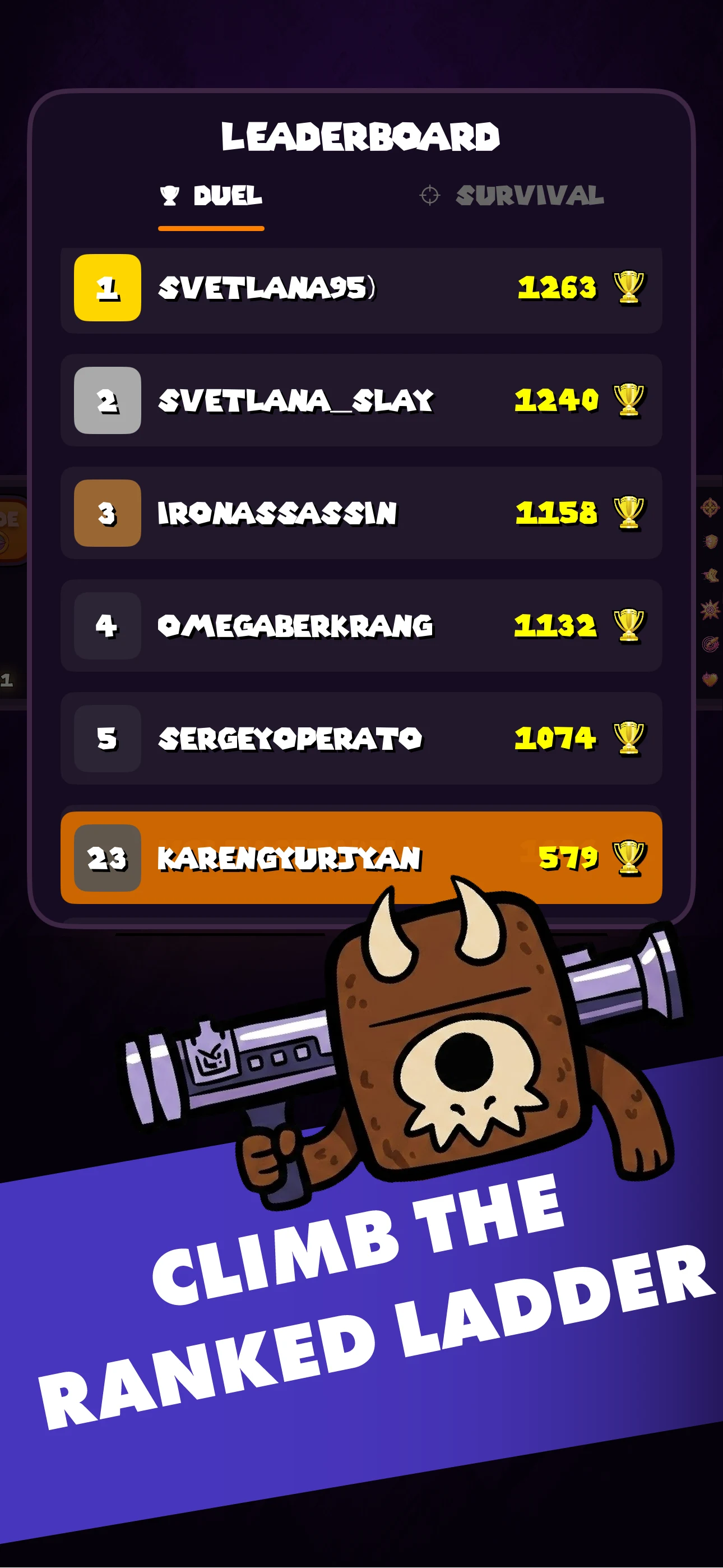 Gunimals.io: Bullet Clash Rush screenshot