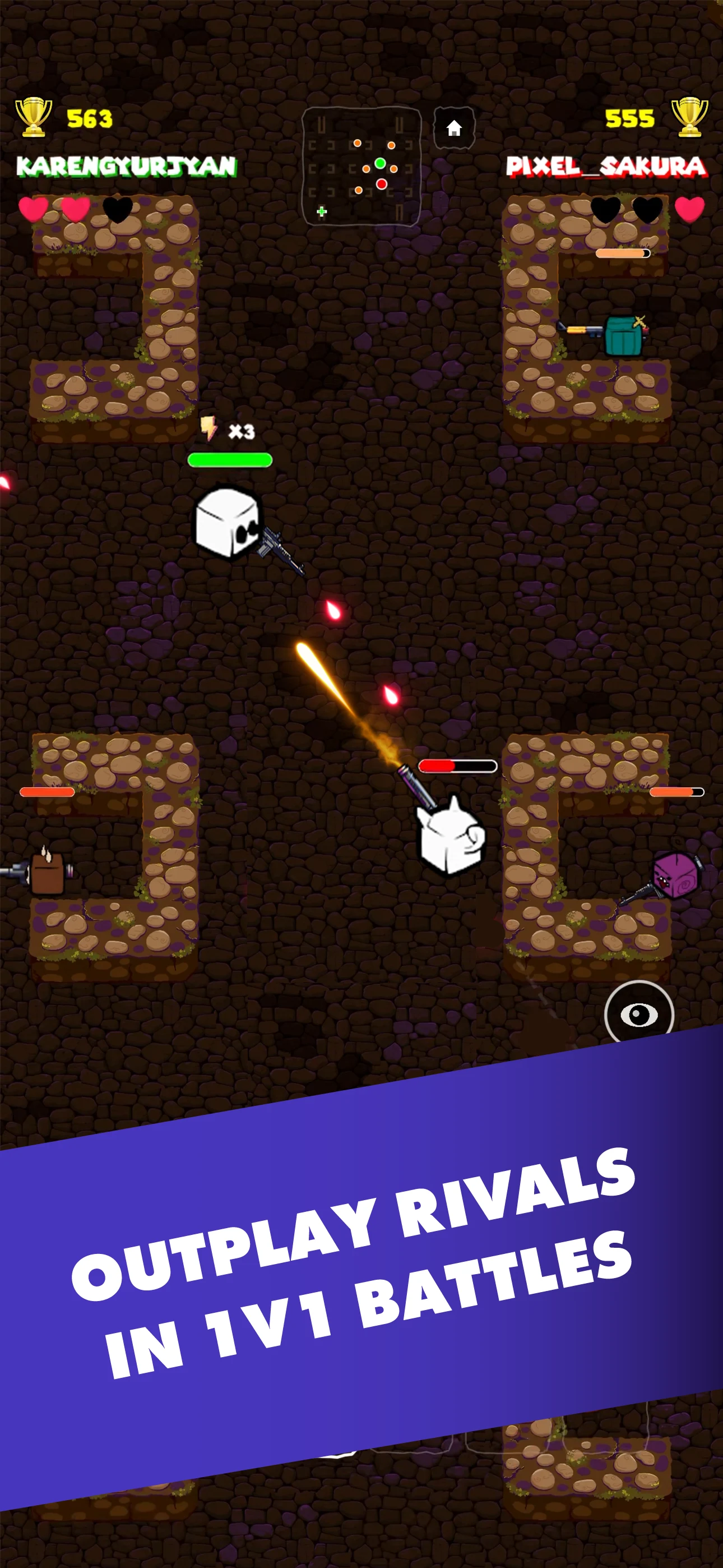 Gunimals.io: Bullet Clash Rush screenshot